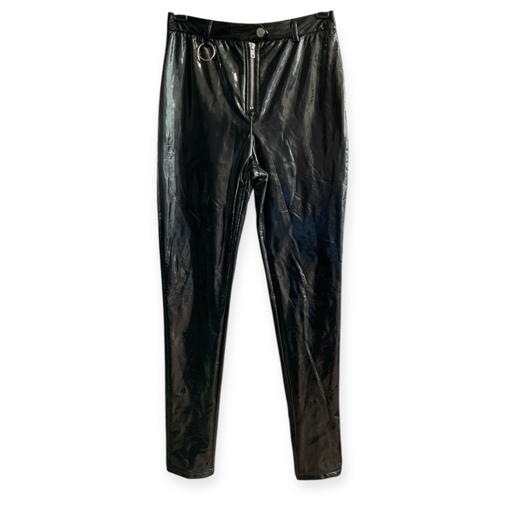 O. Vianca Shiny Vinyl Pants